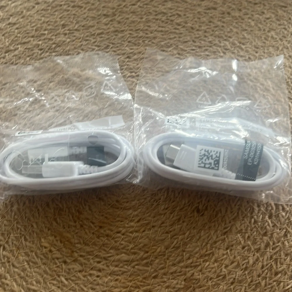 SAMSUNG MINI MICRO USB CABLES 1.2 FAST CHARGER ADAPTIVE AND USB CONNECTOR